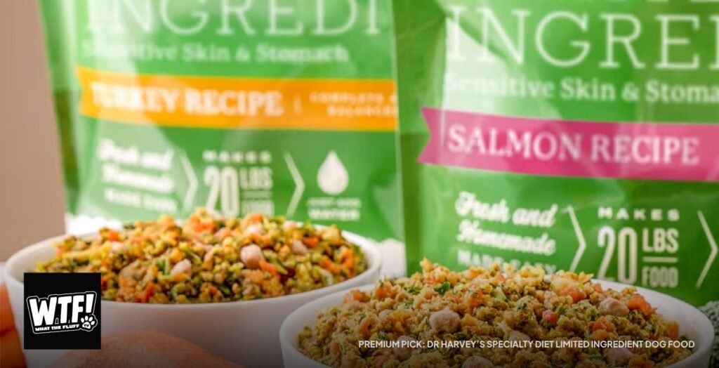 Product shot of Dr Harvey’s Specialty Diet Limited Ingredient Dog Food